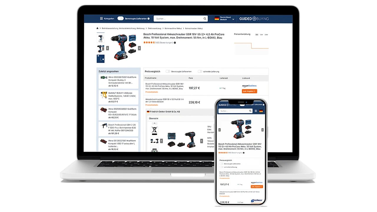 Guided Buying mit Synprocure